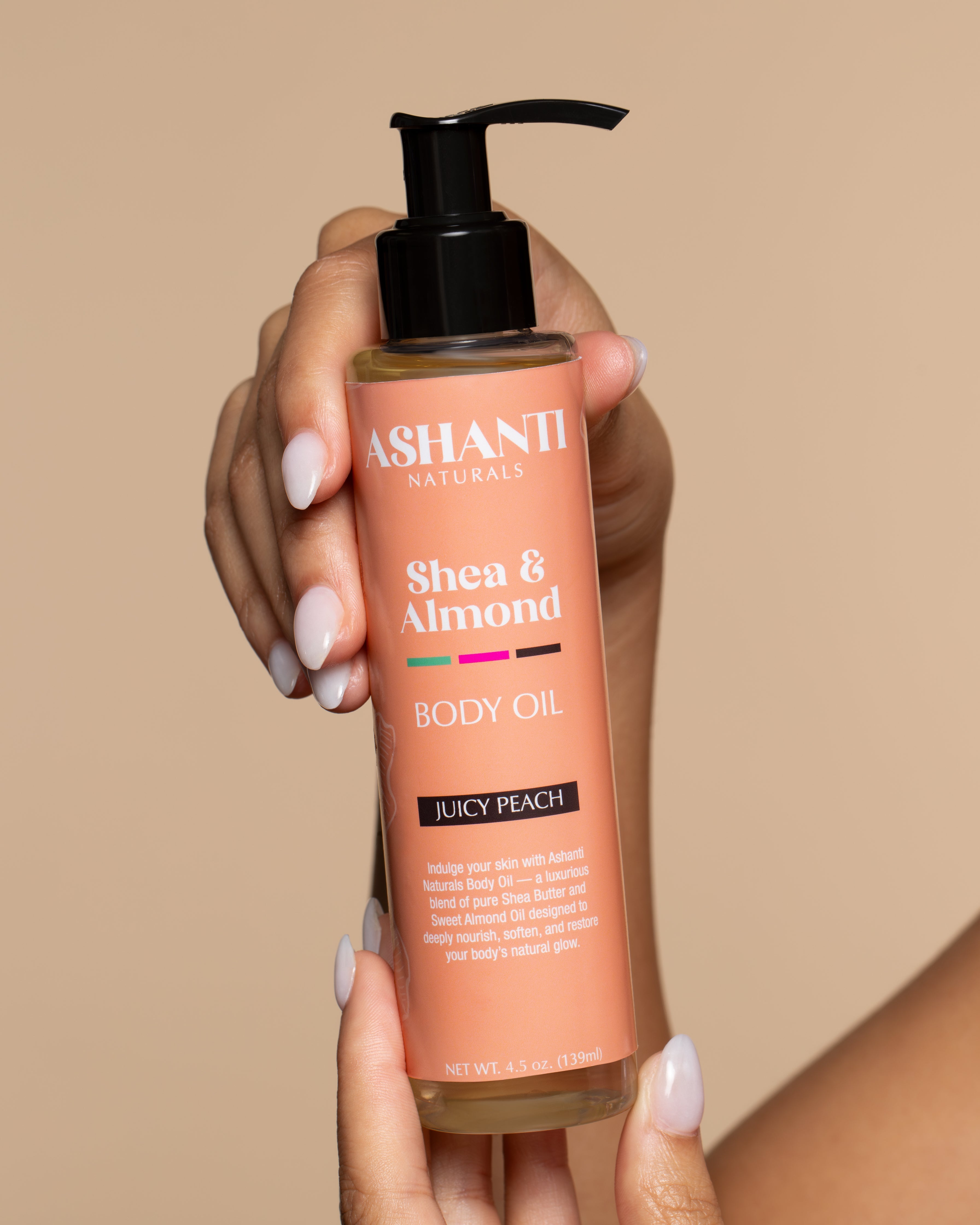 Shea & Almond Body Oil - Juicy Peach