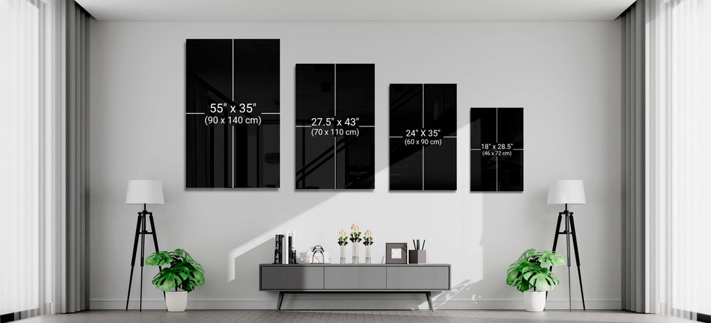 Balloons and the Kiss Glass Wall Art || Designer Collection