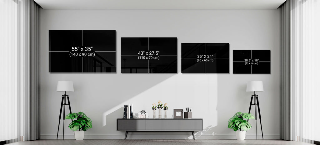 Balloons and the Kiss Glass Wall Art || Designer Collection
